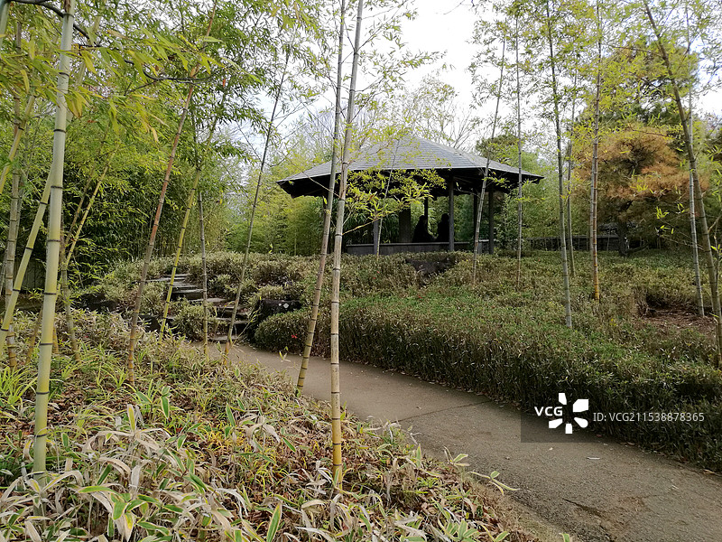 日本大阪姬路好古园图片素材