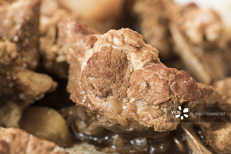 炖猪排骨图片素材