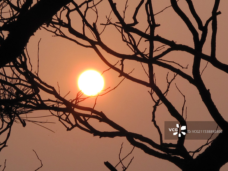 广西南宁市武鸣区大明山落日图片素材