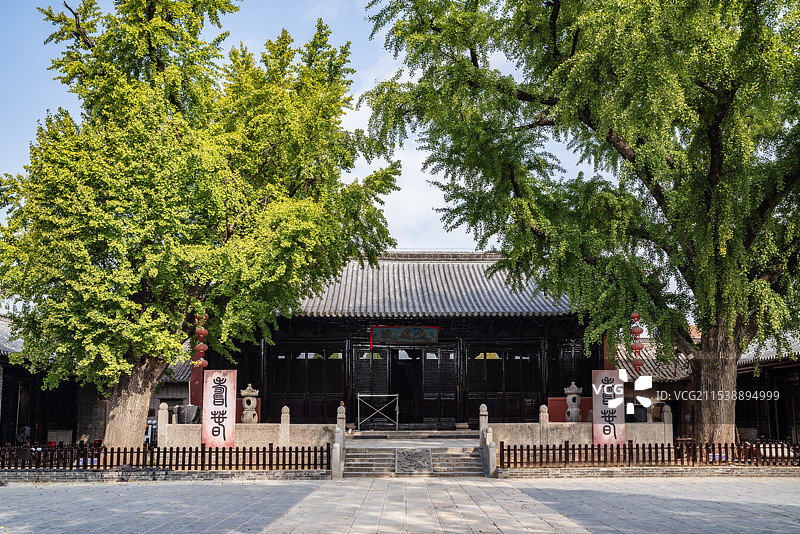 安徽寿县古城唐代孔庙图片素材