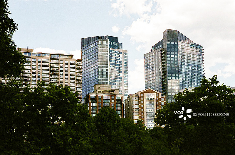 美国马萨诸塞州波士顿夏季景色图片素材