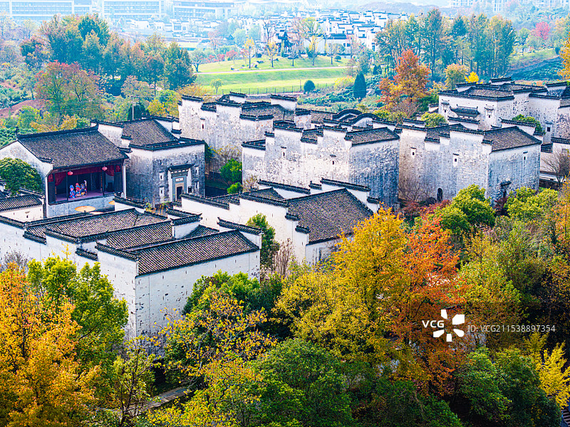 徽州区，潜口民宅图片素材