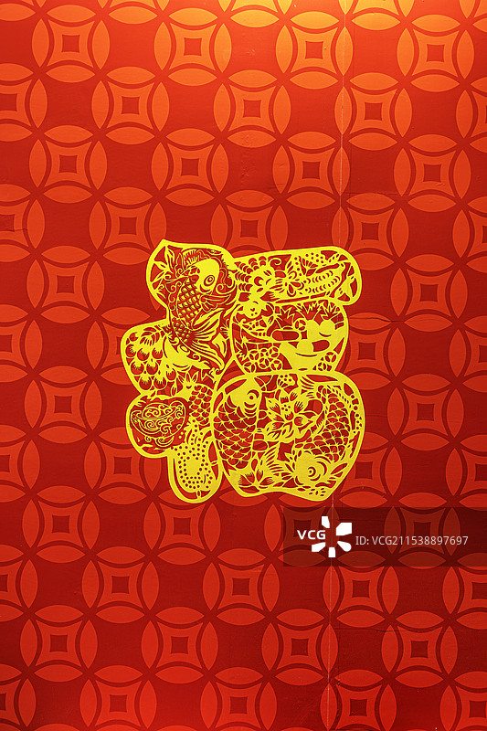 节日的福字图片素材