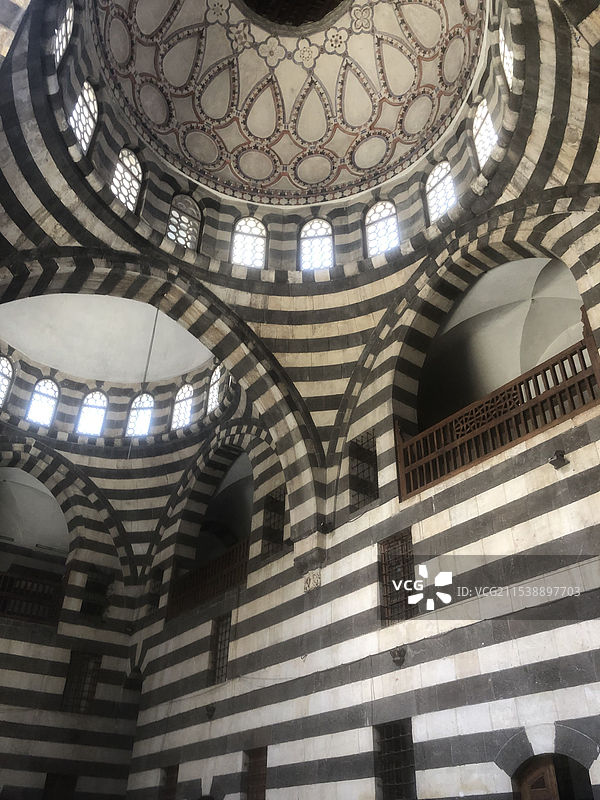 叙利亚大马士革阿萨德帕夏古驿站 (Khan As’ad Pasha)图片素材