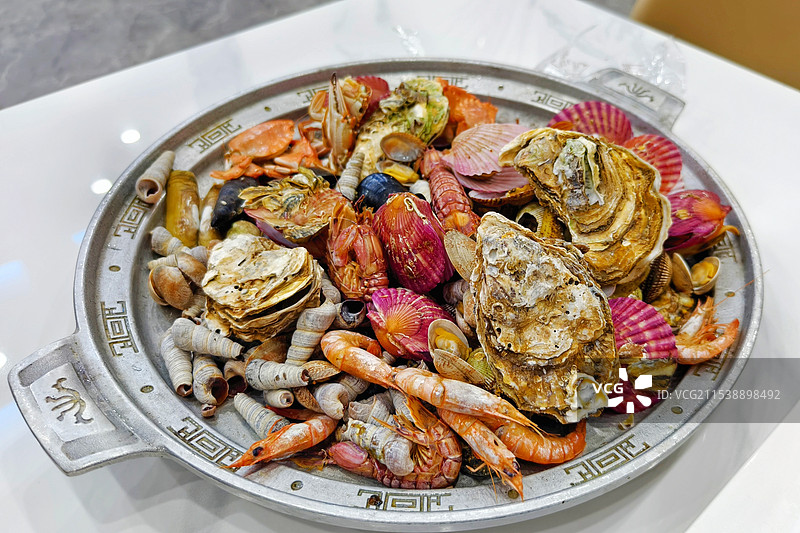 烟台海鲜拼盘图片素材