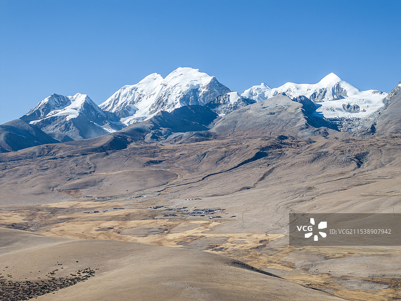 念青唐古拉山脉·主脉·东南破图片素材