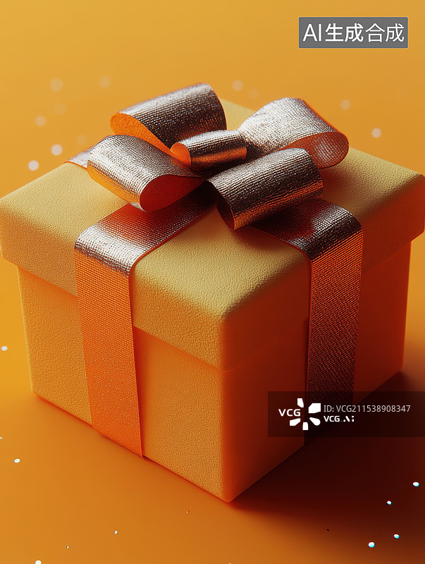 【AI数字艺术】礼盒礼物特效打开的空盒子背景图片素材