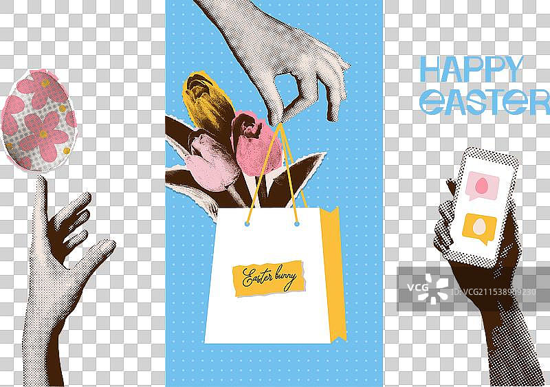 现代垂直横幅或海报系列图片素材