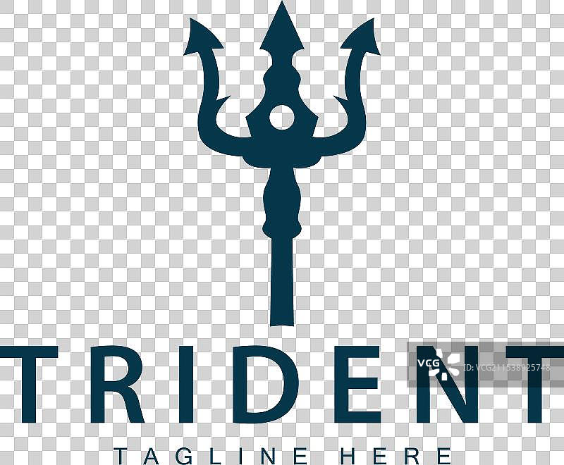 三叉戟标志设计，矛武器，海王图片素材