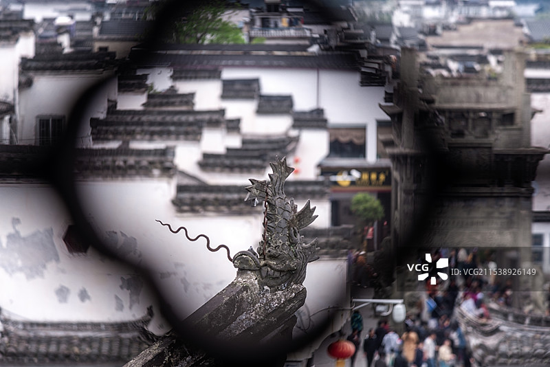 徽州古城图片素材