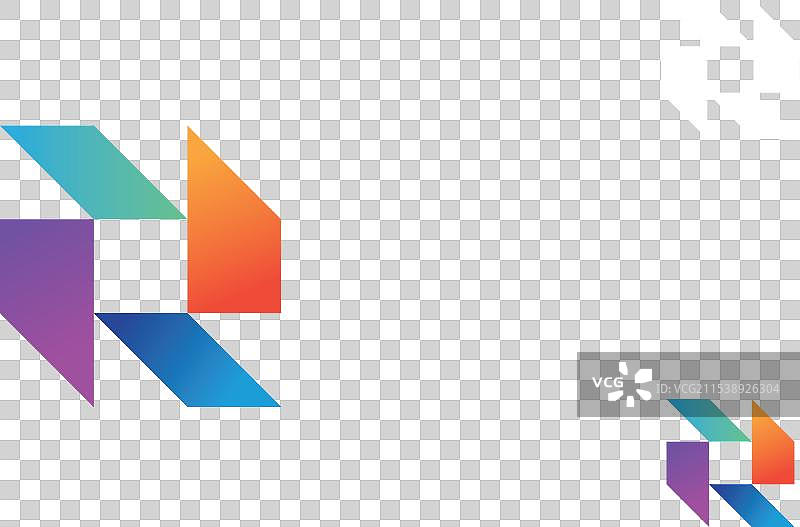 独特的字母R标志设计模板图片素材