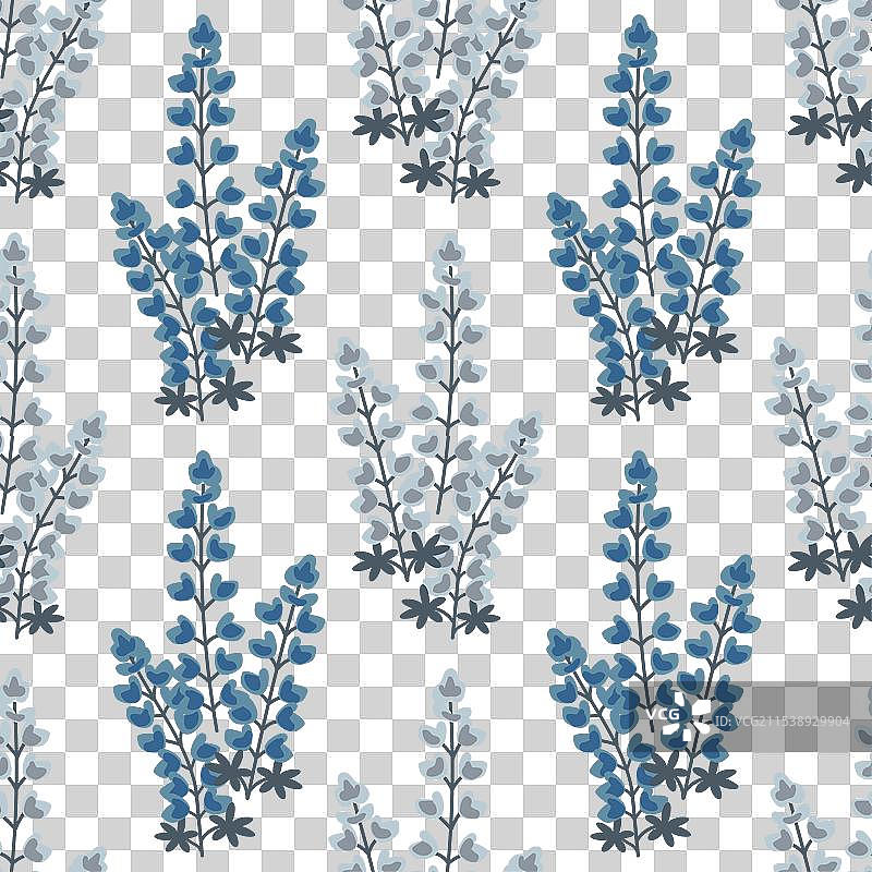 无缝花卉图案图片素材