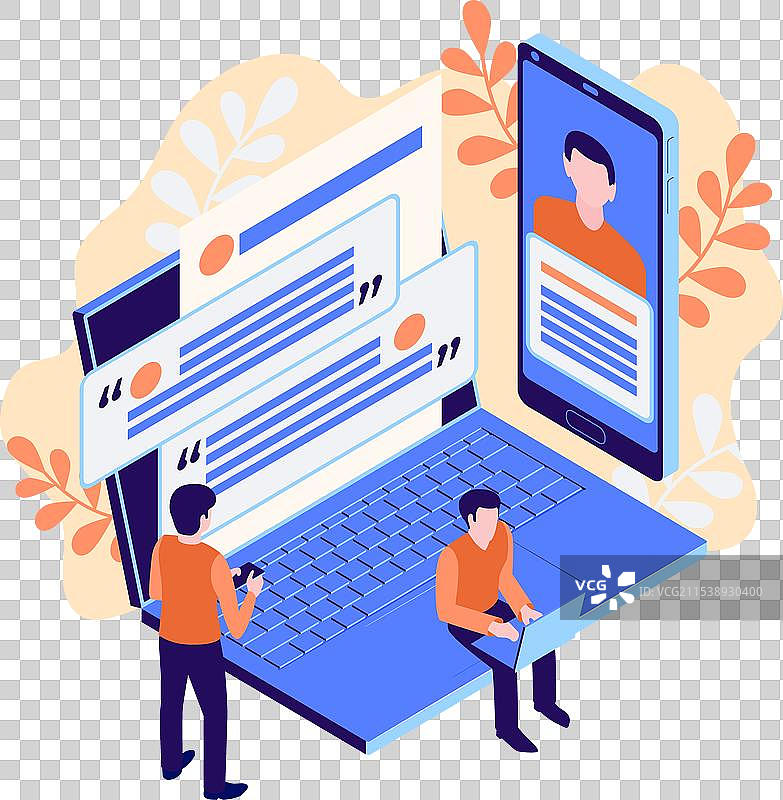 社交媒体图标图片素材