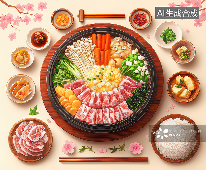 【AI数字艺术】火锅图片素材
