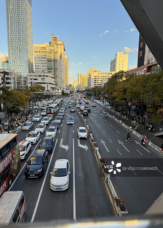 昆明街景图片素材