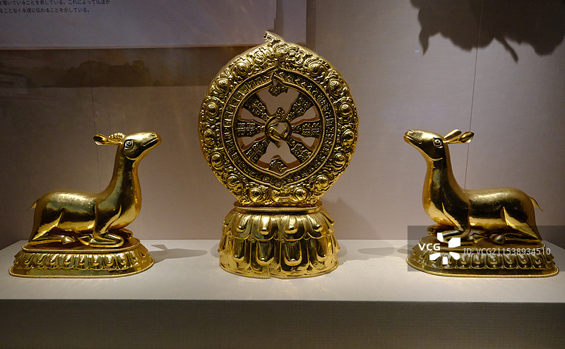 中国青海西宁，青海藏文化博物馆，藏文化博物馆馆藏文物，藏文化文物，藏族建筑艺术，藏族建筑模型，图片素材