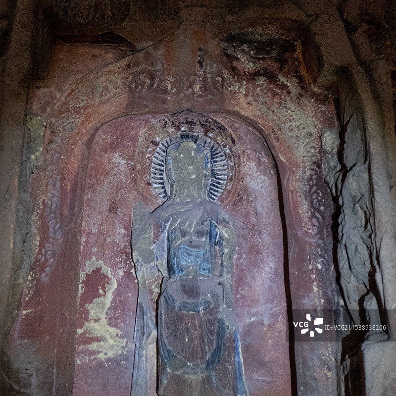 四川巴中通江千佛岩石窟图片素材