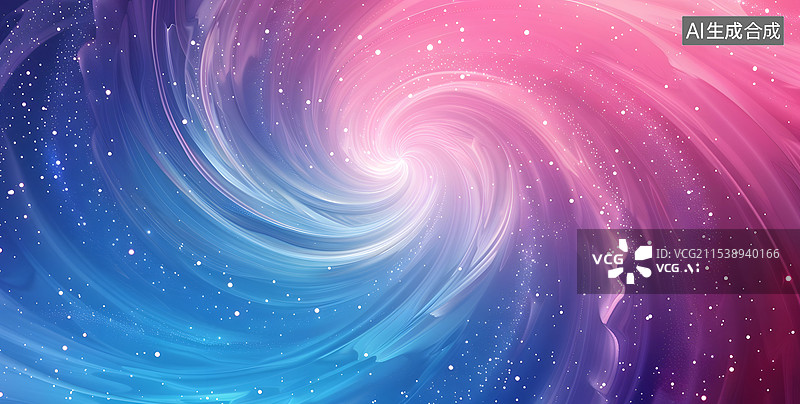 【AI数字艺术】旋转的粉色图案-清新风格背景图图片素材