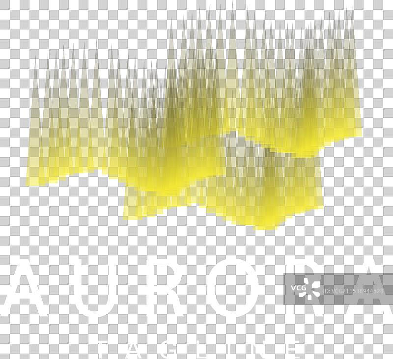 极光标志天空自然风景设计符号图片素材