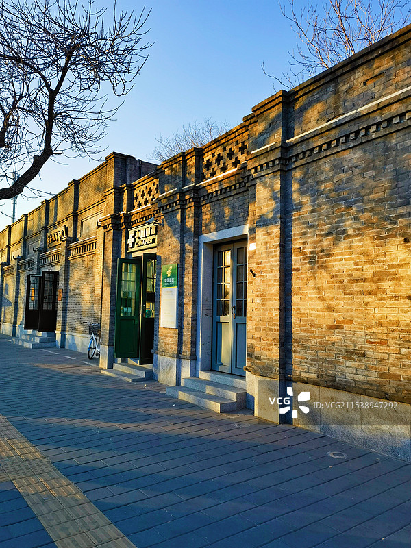 西照五四大街一角图片素材