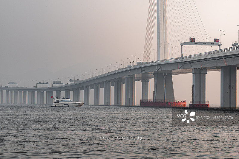 深圳湾大桥图片素材