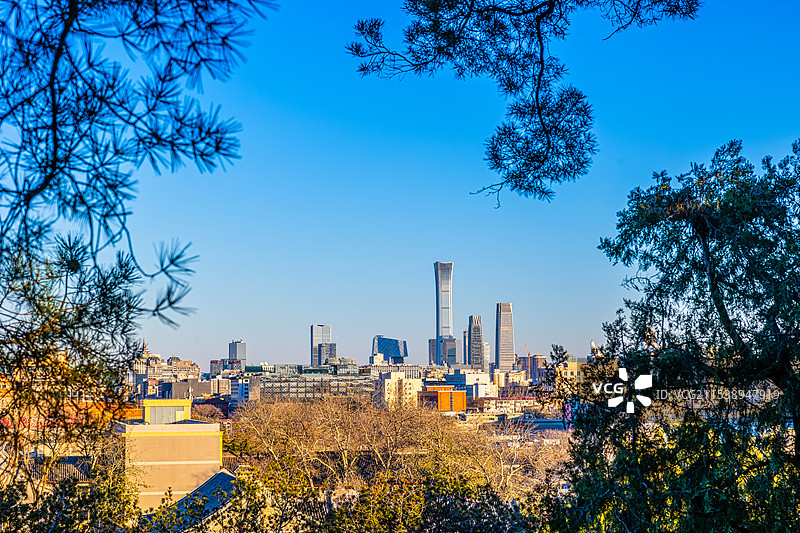 北京CBD 中信大厦图片素材