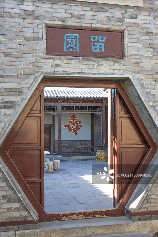 天津市静海县杨柳青镇“石家大院”图片素材