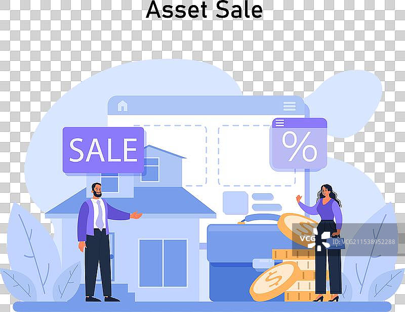 资产清算制定战略方法以图片素材