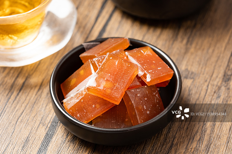 开胃零食酸枣糕图片素材