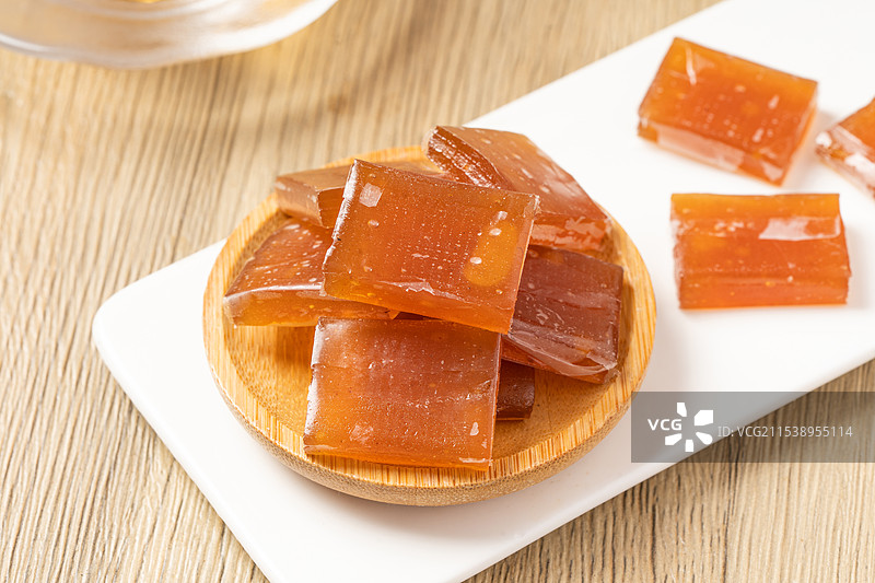 开胃零食酸枣糕图片素材