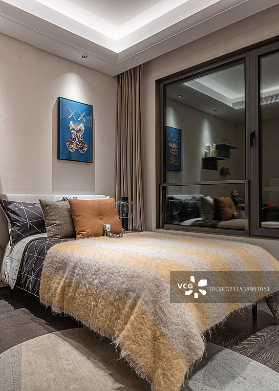 样板间儿童房展示图片素材