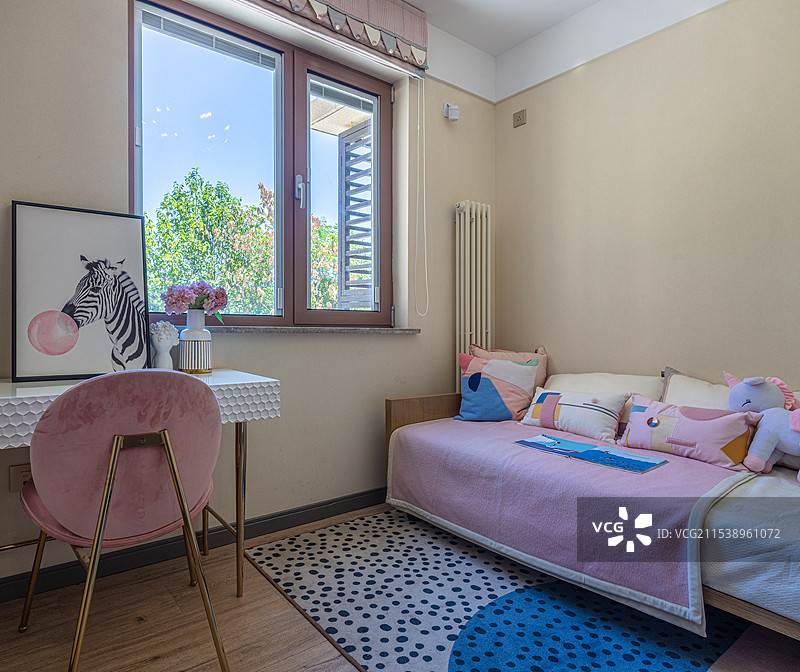 样板间儿童房展示图片素材