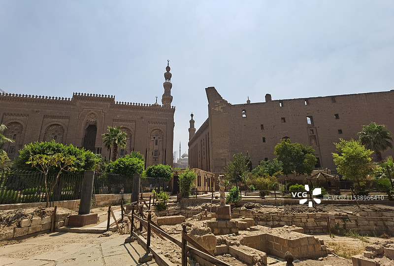 埃及开罗古城的伊斯兰建筑图片素材