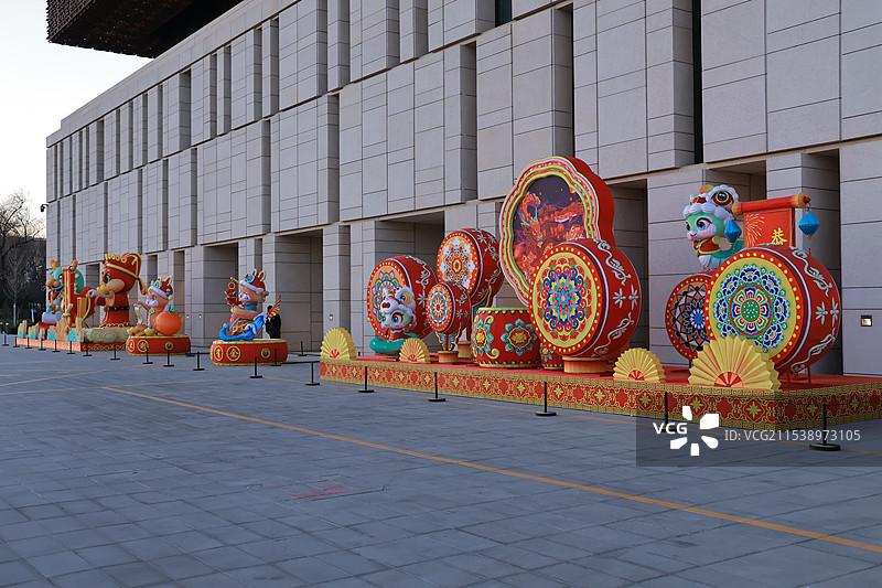 中国工艺美术馆“过年——春节主题展”图片素材