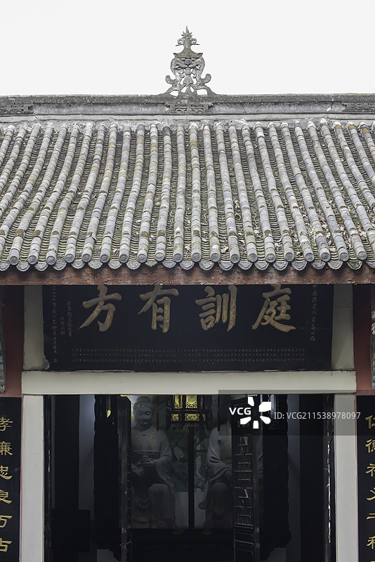 四川德阳孝泉古镇姜公坟、邻姑泉、武圣宫图片素材