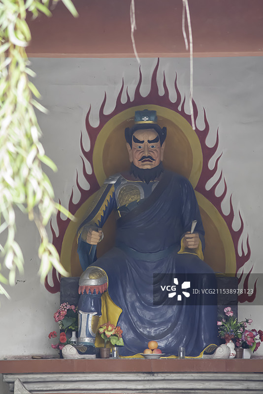 四川德阳孝泉古镇姜公坟、邻姑泉、武圣宫图片素材