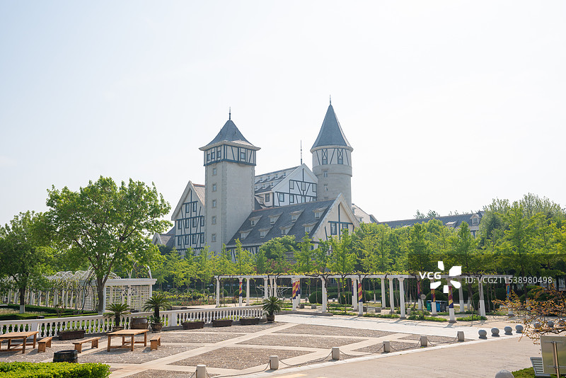 张裕葡萄酒庄园图片素材