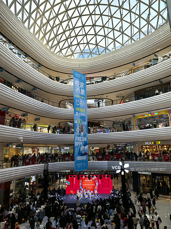 天宁吾悦广场共享空间图片素材