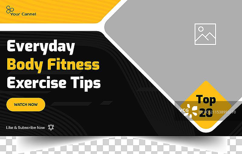 健身视频教程：身体锻炼技巧与窍门缩略图图片素材