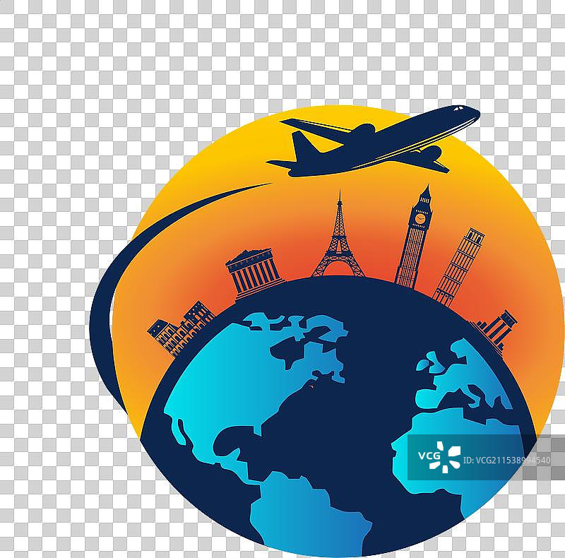 旅行标志 飞机 世界旅游 假期 历史图片素材