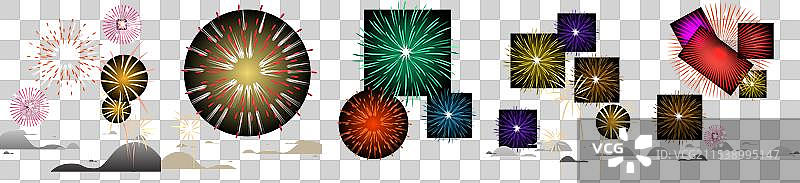 节日烟花庆典图片素材