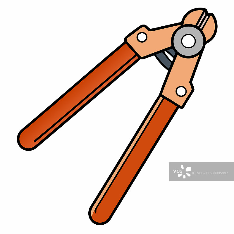 绝缘固体电线切割用的螺栓切割工具图片素材