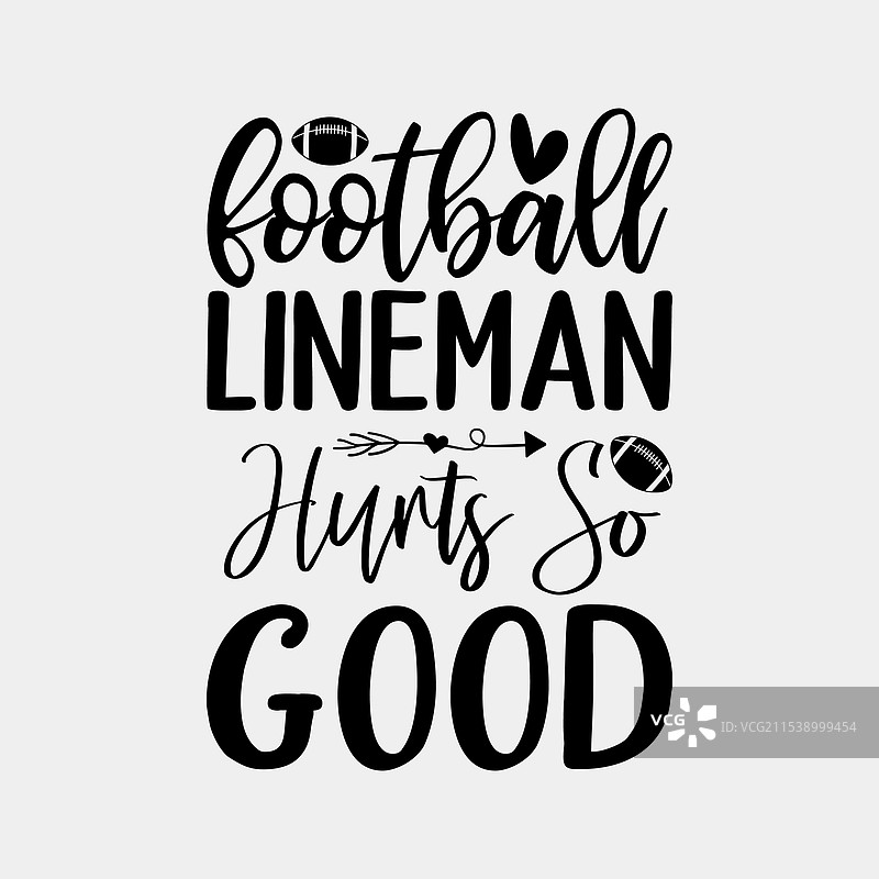 橄榄球进攻线员伤害了防守球员图片素材