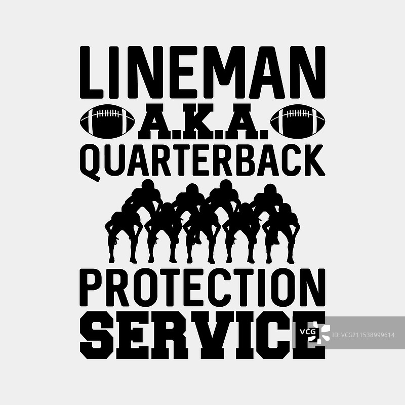 橄榄球的进攻线保护服务，亦称四分卫保护服务图片素材