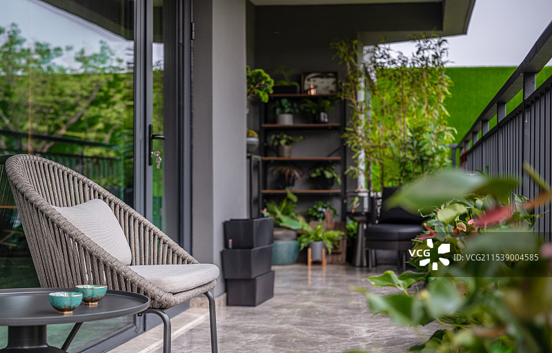 样板间阳台展示图片素材