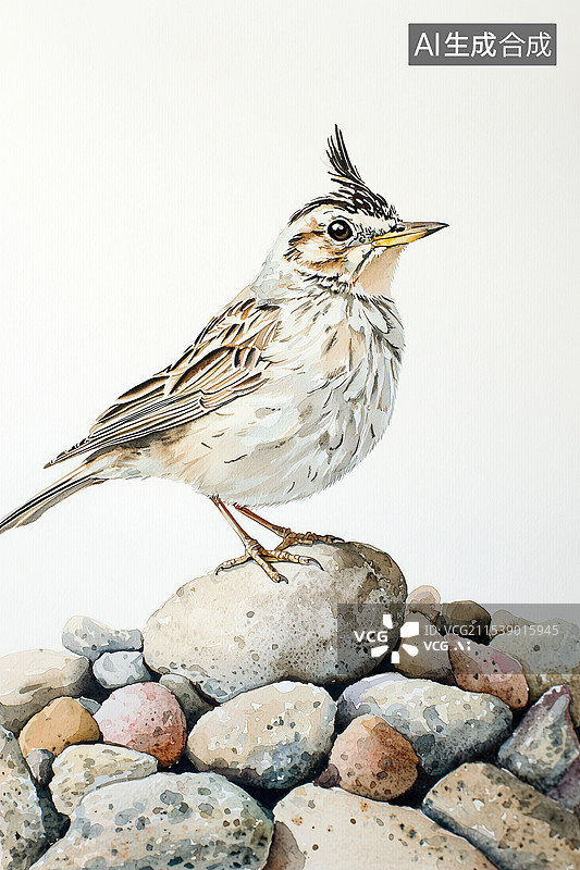 【AI数字艺术】鸣叫的麻雀家雀图片素材