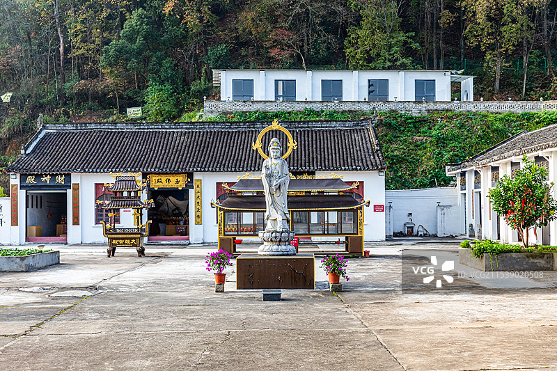 歙县，太平兴国寺与长庆寺塔图片素材