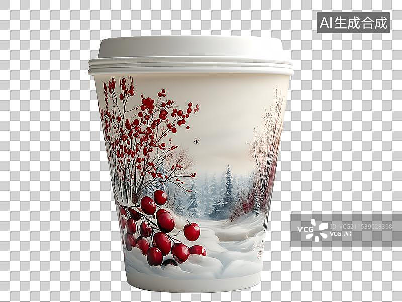 【AI数字艺术】不同工艺质感样式的杯子器具图片素材