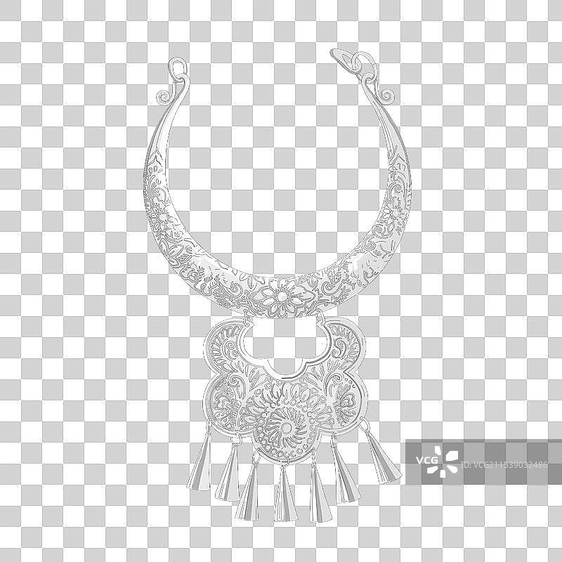 非遗苗族银饰图片素材