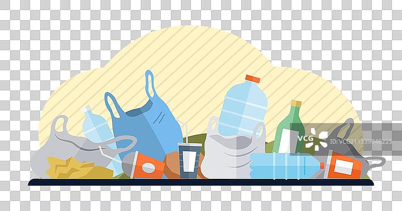 废物污染土壤和图片素材